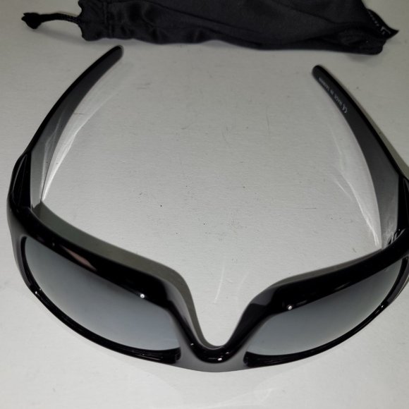 Serfas Mash Sunglasses Gloss Black With Silver Lenses #5011 Retail $50 - Picture 11 of 13